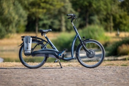 Van Raam Balance - vélo cadre abaissé - les deux pieds sont toujours possible à poser au sol