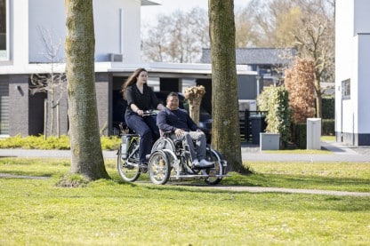 Van Raam VeloPlus - Vélo électrique pour transport de fauteuil roulant