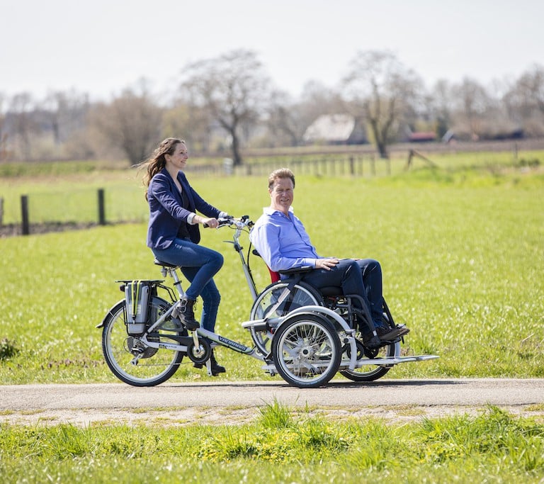 VeloPlus Van Raam pour transporter une personne en fauteuil