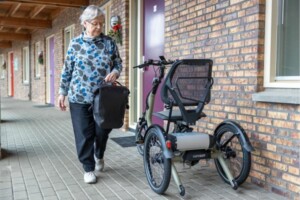 Sacoches de vélo simples pour tricycle Easy Rider Compact de Van Raam