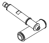 Attelage tandem pour axe traversant de 15 mm