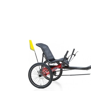 Hase Bikes – Drapeau télescopique avec fixation