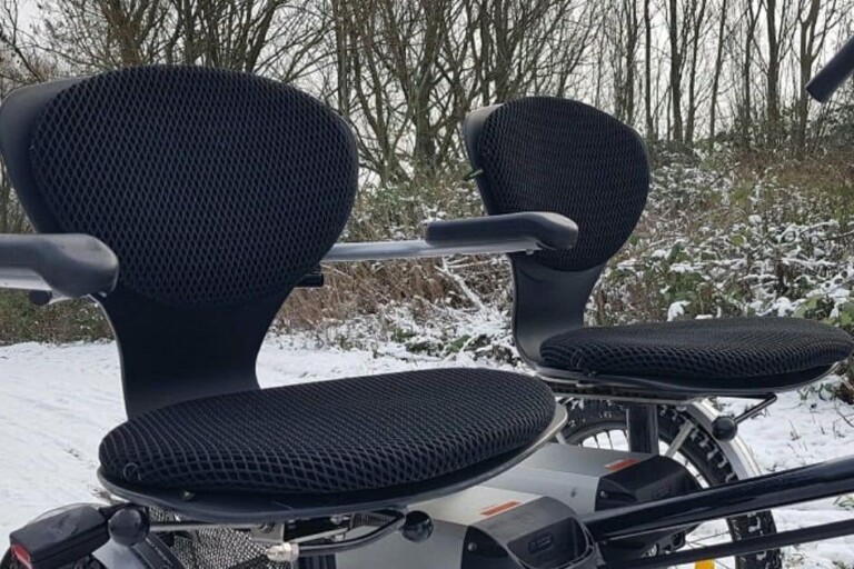 Coussin Ventisit pour le tandem vanRaam Fun2Go
