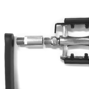 Rallonge d'axe de pédale – 30 mm – droite